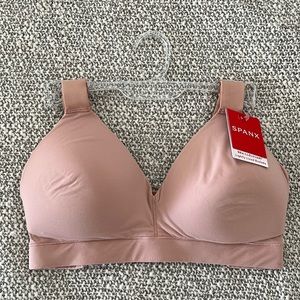 NWT Spanx Bra-Llelujah! Lightly Lined Bralette - Medium, Vintage Rose